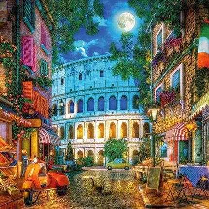 Gibsons The Colosseum by Moonlight Puzzel 1000 Stukjes