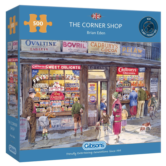 Gibsons The Corner Shop Puzzel 500 Stukjes