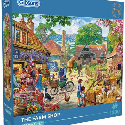 Gibsons The Farm Shop Puzzel 1000 Stukjes