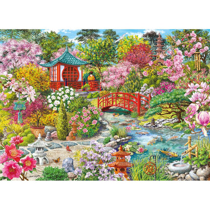 Gibsons The Japanese Garden Puzzel 1000 Stukjes