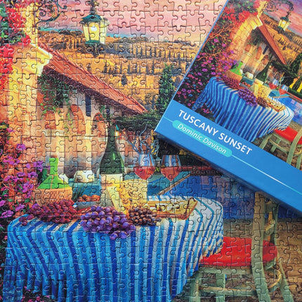Gibsons Tuscany Sunset Puzzel 1000 Stukjes