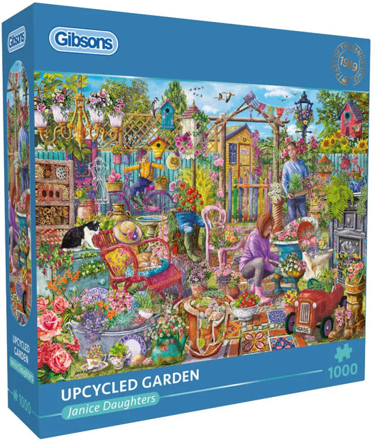 Gibsons Upcycled garden Puzzel 1000 Stukjes
