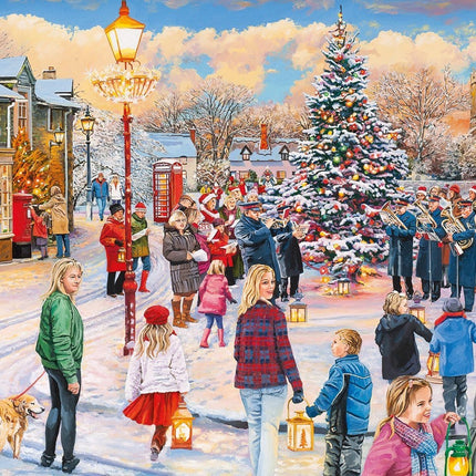 Gibsons Village Celebrations Puzzel 4x 500 Stukjes