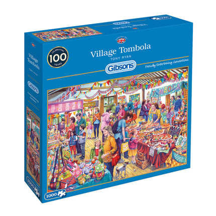 Gibsons Village Tombola Puzzel 1000 Stukjes