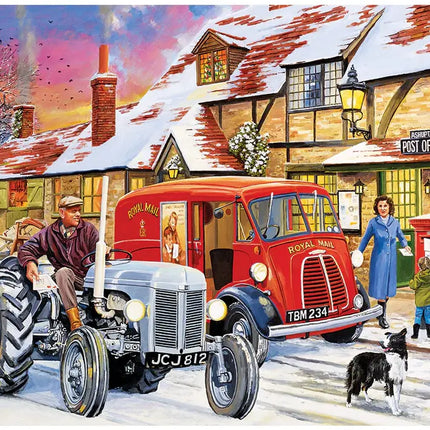 Gibsons Winter Post Puzzel 500 Stukjes