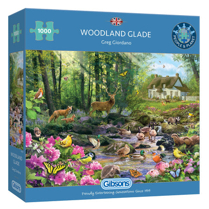 Gibsons Woodland Glade Puzzel 1000 Stukjes