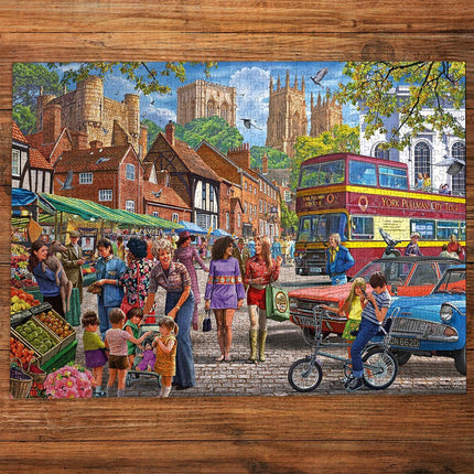 Gibsons York Market Puzzel 1000 Stukjes