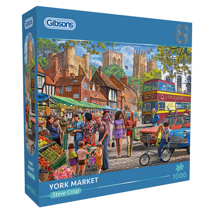 Gibsons York Market Puzzel 1000 Stukjes