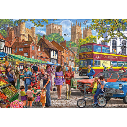 Gibsons York Market Puzzel 250XL Stukjes