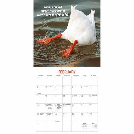 Gladstone Media Extremely Fowl Kalender 2026