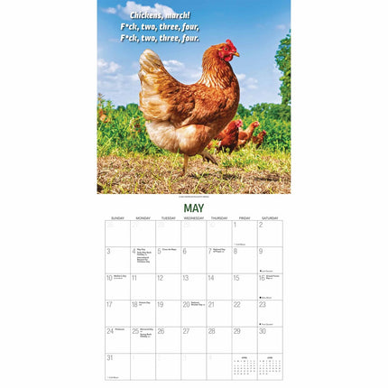 Gladstone Media Extremely Fowl Kalender 2026