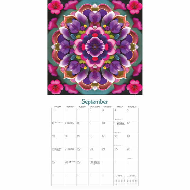 Gladstone Media Mystieke Bloemen Kalender 2026