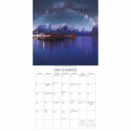 Gladstone Media Sterren Kalender 2026