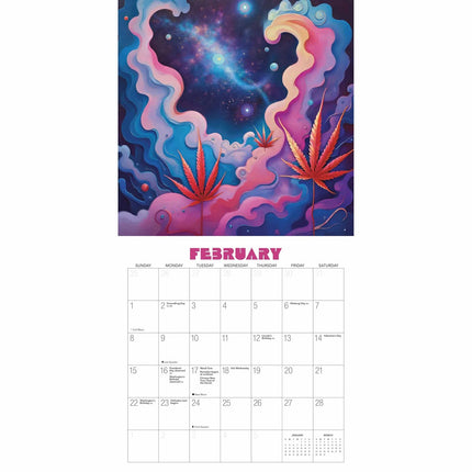 Gladstone Media Weedscapes Kalender 2026