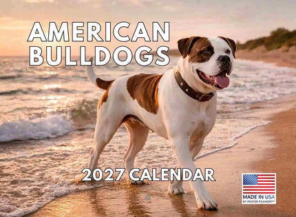 Gotham Amerikaanse Bulldog Kalender 2027