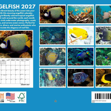 Gotham Angelfish Kalender 2027