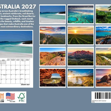 Gotham Australië Kalender 2027