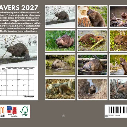 Gotham Bever Kalender 2027