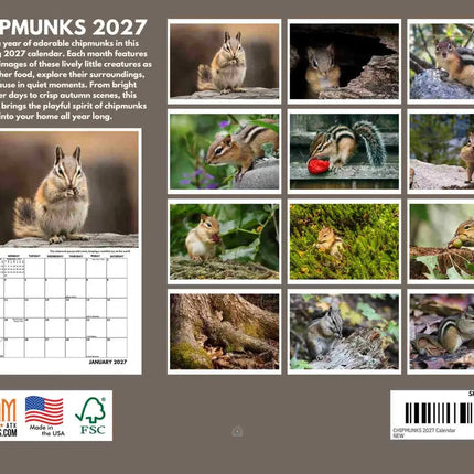 Gotham Grondeekhoorn Kalender 2027