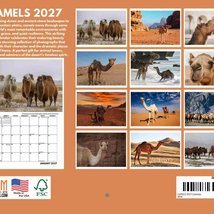 Gotham Kameel Kalender 2027