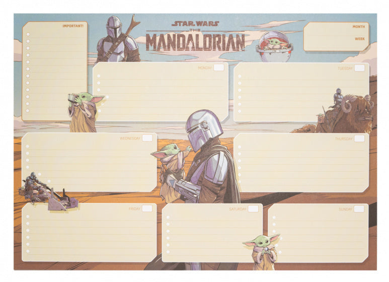 Grupo A3 Bureau Planner Star Wars the Mandalorian