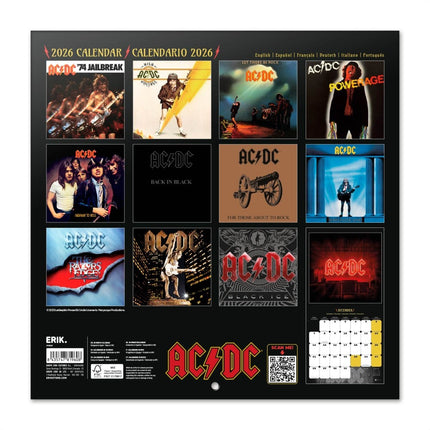 Grupo AC/DC Kalender 2026