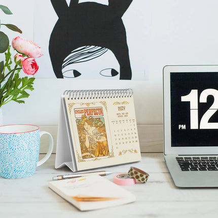Grupo Art Nouveau Desk Kalender 2027