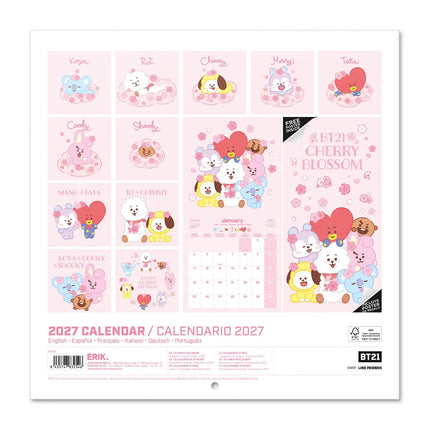 Grupo BT21 Kalender 2027
