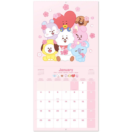 Grupo BT21 Kalender 2027