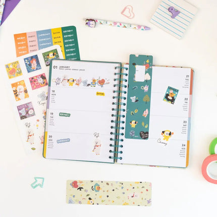 Grupo BT21 School Agenda 2026-2027 ( aug - juli )