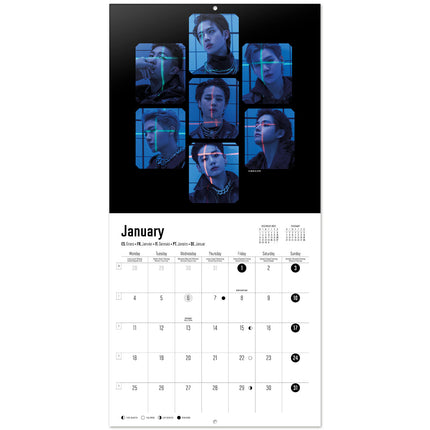 Grupo BTS Kalender 2027