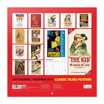 Grupo Cinema Classics Kalender 2027