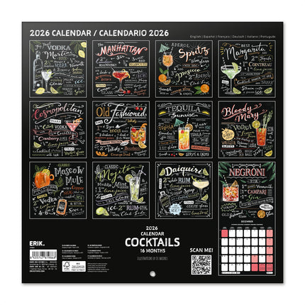 Grupo Cocktails Kalender 2026