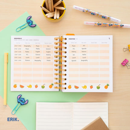 Grupo Disney's Stitch School Dag Agenda 2025-2026 ( aug - juli )
