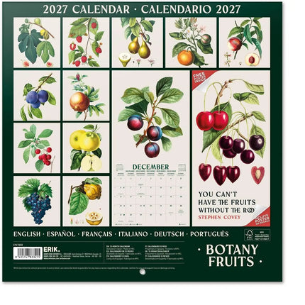 Grupo Erik Botanical Fruits Kalender 2027