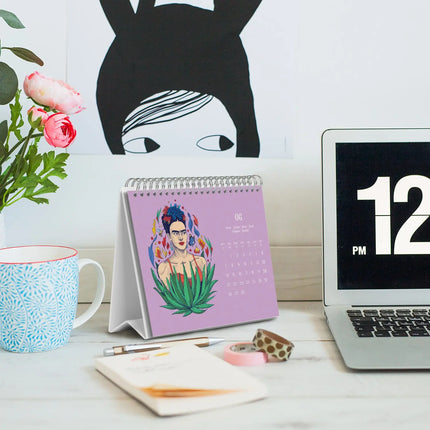 Grupo Frida Kahlo Desk Kalender 2027