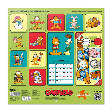 Grupo Garfield Kalender 2026
