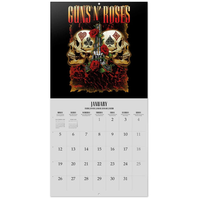 Grupo Guns N' Roses Kalender 2026