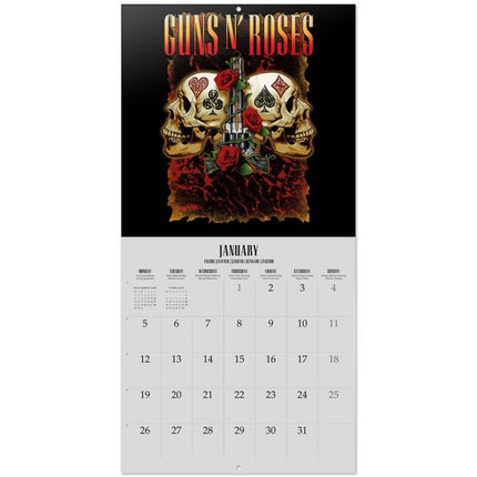Grupo Guns N' Roses Kalender 2027