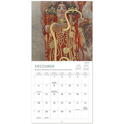 Grupo Gustav Klimt Kalender 2027