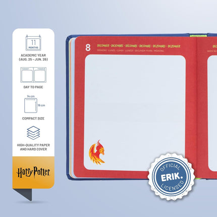 Grupo Harry Potter School Agenda 2025-2026 ( aug - juli )
