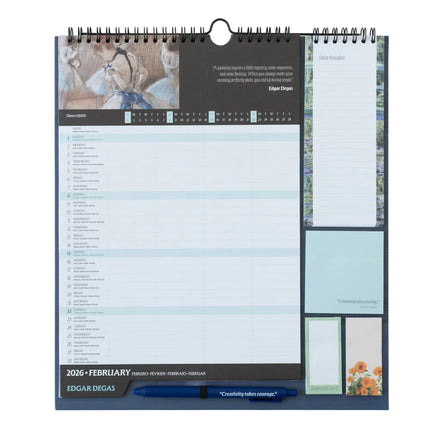 Grupo Kunst 4 persoons Planner 2027