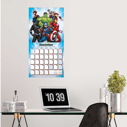 Grupo Marvel Avengers Kalender 2026