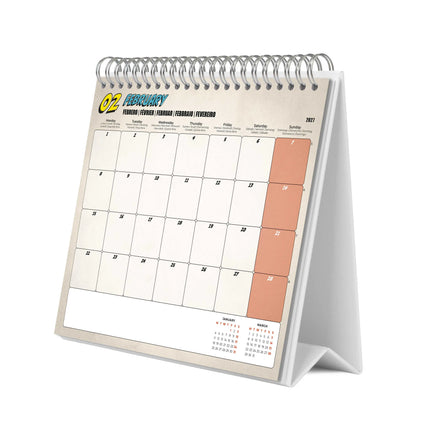 Grupo Marvel Desk Kalender 2027