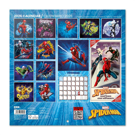 Grupo Marvel Spiderman Kalender 2026