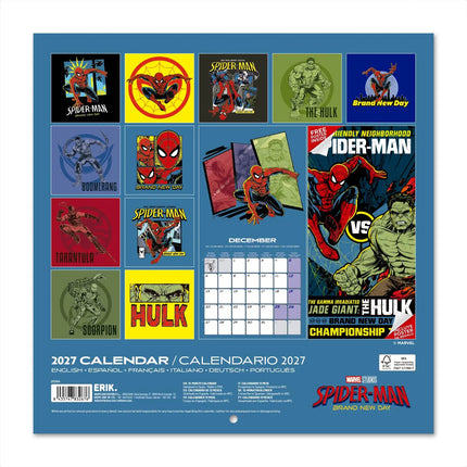 Grupo Marvel Spiderman Kalender 2027