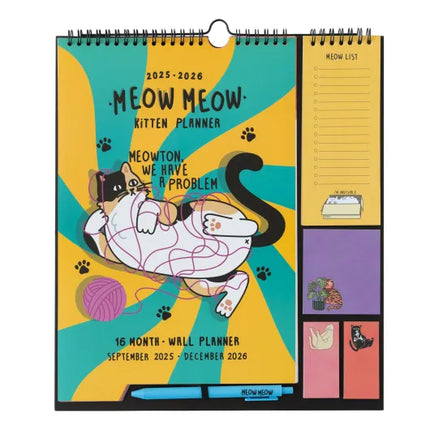 Grupo Meow Meow 4 persoons Planner 2026