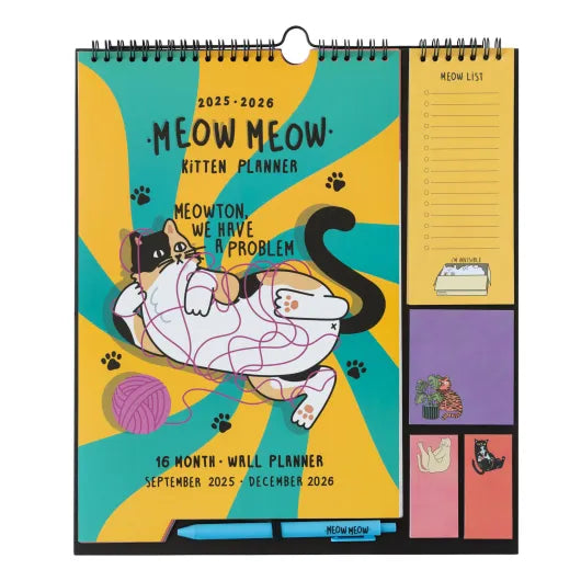Grupo Meow Meow 4 persoons Planner 2026