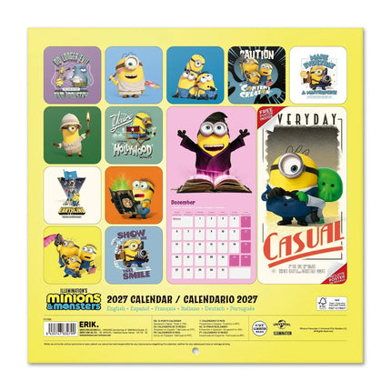 Grupo Minions Kalender 2027