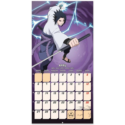 Grupo Naruto Shippuden Kalender 2026
